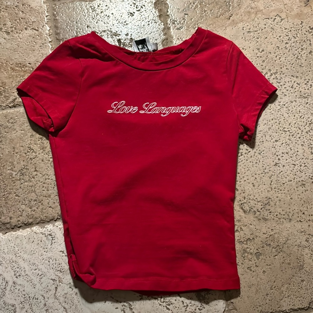 Princess Polly Love Language Top
